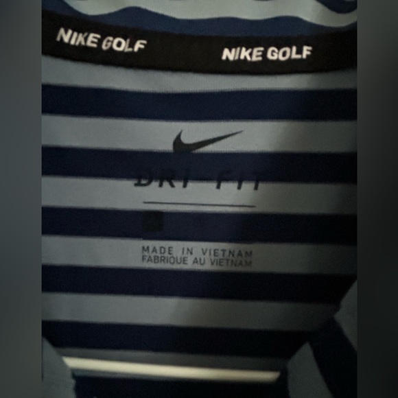 Nike Striped Dri-Fit Golf shirt - Picture 3 of 3